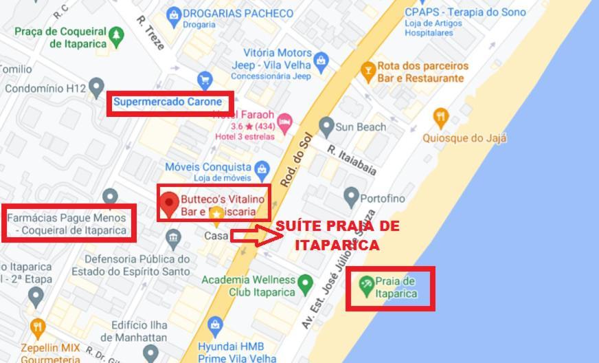 Suíte Praia De Itaparica Vila Velha (Espirito Santo) Exterior foto